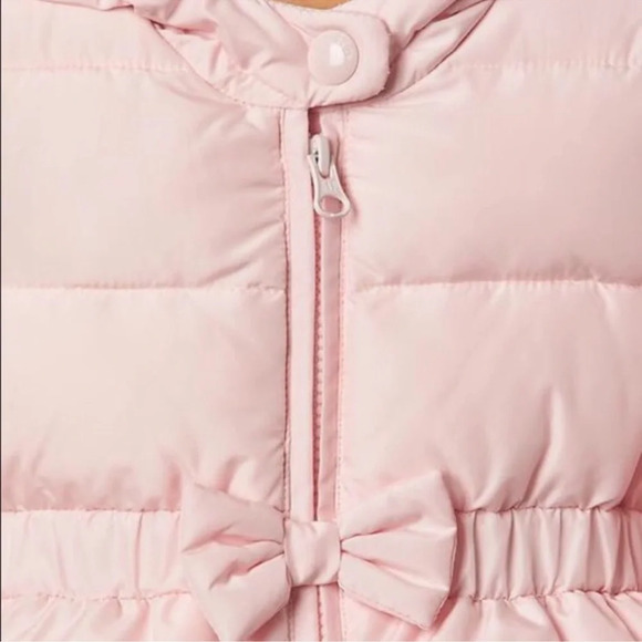 Baby gap winter parka with bow - Picture 3 of 7